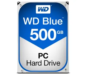 WD Blue 500GB / HDD / 3.5" SATA III / 7 200 rpm / 32MB cache / 2y