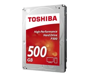 Toshiba P300 500GB (bulk) / 3.5" / 7 200 rpm / 64MB cache / SATA III / Interní / 2y / BULK
