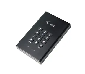 i-tec MySafe USB 3.0 Secret černá / kryptovací rámeček na externí HDD pro 9.5 cm / 2.5" SATA III