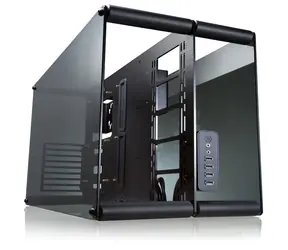 RAIJINTEK Pean Benchtable černá + černěné sklo / ATX / mATX / mITX / 4x USB 3.0 / bez zdroje