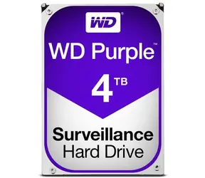 WD Purple 4TB / HDD / 3.5" SATA III / 5 400 rpm / 64MB cache / 3y