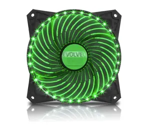 EVOLVEO ventilátor 120mm LED 33 bodů zelený