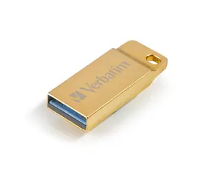 Verbatim Store 'n' Stay Nano 64GB zlatá / Flash Disk / USB 3.0 / čtení: 80MBs / zápis: 25MBs