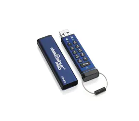 iStorage datAshur Pro 32GB / USB 3.0 / čtení: 116MBs / zápis: 43MBs / 256-bit Hardware / PIN 