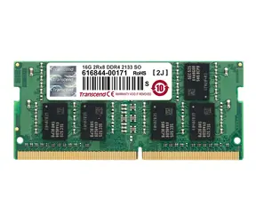 Transcend 16GB (1x16GB) 2133MHz / SODIMM / DDR4 / CL15 / 1.2V / 2Rx8 