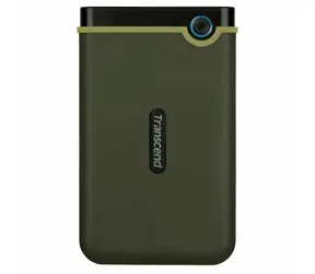 Transcend StoreJet 25M3G 1TB zelená / externí HDD / 2.5" / USB 3.0 / Slim / SATA / Rubber Case / Anti-Shock
