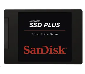 SanDisk Plus 480GB / SSD / 2.5" / SATA III / čtení: 535MBs / zápis: 445MBs / 7mm / MTBF: 1.75mil