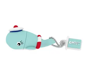 EMTEC M337 Animalitos Whale 16GB / Flash disk / USB 2.0 / čtení: 15MBs / zápis: 5MBs