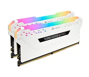 Corsair Vengeance RGB Pro 16GB (2x8GB) 3200MHz bílá / DDR4 / CL16 / DIMM / 1.35V / XMP 2.0 