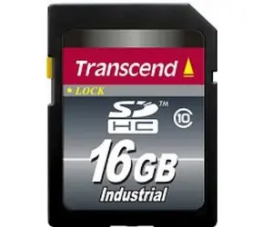 Transcend 16GB SDHC Industrial / průmyslová paměťová karta / SDHC / Class 10