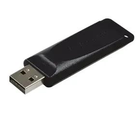 Verbatim Store 'n' Go Slider 16GB černá / Flash Disk / USB 2.0 / čtení: 10MBs / zápis: 4MBs