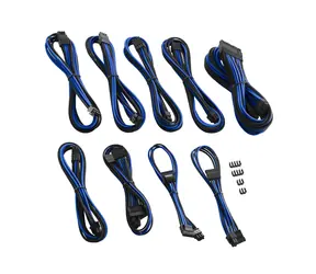 CableMod PRO ModMesh C-Series Kabel Kit pro Corsair AXi & HXi & RM - černo-modrá