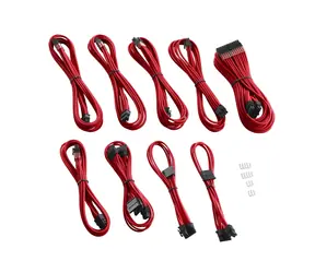 CableMod PRO ModMesh RT-Series Kabel Kits pro ASUS ROG & Seasonic - červená