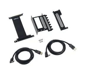 CableMod Vertical PCI-e Bracket – 2 x DisplayPort černá