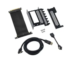 CableMod Vertical PCI-e Bracket – HDMI + DisplayPort černá