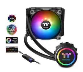 THERMALTAKE Water 3.0 120 ARGB Sync / vodní chlazení / 25.8 dB @ 3000 RPM / Intel + AMD / Délka 326 mm