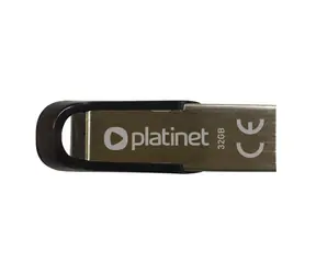 PLATINET S-Depo 32GB černá / flash disk / USB 2.0 / zápis: 8MBs; čtení: 22MBs