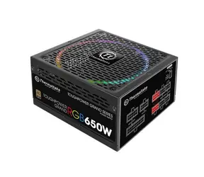 THERMALTAKE Toughpower Grand RGB Sync 650W / aktivní PFC / ATX 12V 2.4 / 140mm ventilátor / 80PLUS Gold / černá