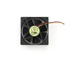 Gembird ventilátor pro PC case 80mm (kuličkové ložisko) / 80x80x25mm / 3-piny