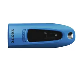 SanDisk Ultra 32 GB modrá / Flash Disk / 32 GB / USB 3.0 / čtení: až 100MBs / zápis: 40MBs
