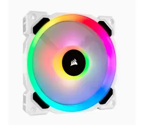 Corsair LL120 RGB Dual Light Loop RGB bílá / 120 mm / 36 dB @ 2200 RPM / 63 CFM / PWM