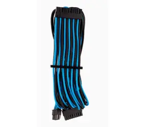 Corsair Premium Sleeved 24-Pin-ATX kabel (Gen 4) modro-černá / textilní opletení / délka 610 mm