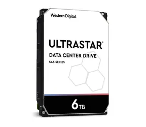 WD WDC Ultrastar 7K600|HC310 6TB / HDD / 3.5" SAS III / 7 200 RPM / 256MB cache / 5y / doprodej