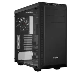 be quiet! PURE BASE 600 Window černá / ATX / 2x USB 3.0 + 2x Jack 3.5mm / 1x 120 mm + 1x 140 mm