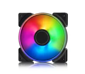 Fractal Design 120mm Prisma AL-12 ARGB 3-pack černá / Univerzální ventilátor / 19.5 dB @ 1200 RPM