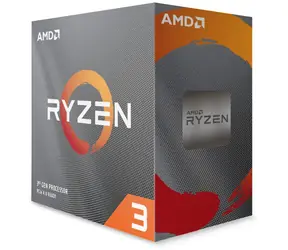 AMD RYZEN 3 3100 @ 3.6GHz / Turbo 3.9GHz / 4C8T / 256kB L1 2MB L2 16MB L3 / AM4 / Zen2 - Matisse / 65W