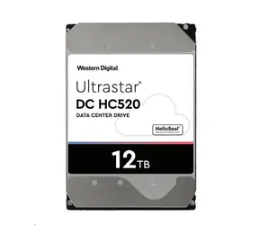WD Ultrastar DC HC520 12TB (0F29532) / HDD / 3.5" SAS III / 7 200 rpm / 256MB cache / 5y / pro servery / bulk