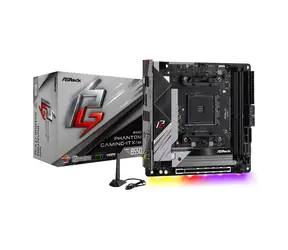 ASRock B550 PHANTOM GAMING ITX ax / AMD B550 / DDR4 / SATA III RAID / USB / 2.5GLAN / M.2 / sc.AM4 / Wi-Fi / mini-ITX