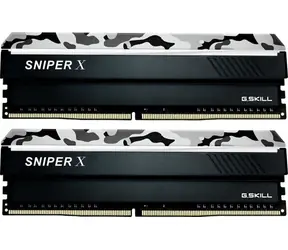 G.Skill Sniper X Series 32GB (2x16GB) 3200 MHz Urban černá / DDR4 / CL 16 / 1.20V / XMP 2.0 / Non-ECC / Un-Registred 