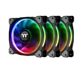 THERMALTAKE Riing Plus 12 LED RGB TT Premium Edition (3ks) / ventilátor / 120 x 120 x 25 mm / 1500 RPM / 24.7 dB