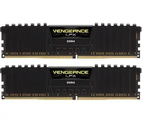 Corsair Vengeance LPX Black 16GB(2x8GB) 2666MHz / DDR4 / PC4-21300 / CL16-18-18-35 / 1.2V / XMP2.0 / s chladičem