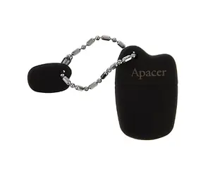 Apacer AH118 64GB černá / USB flash disk / USB 2.0 / s krytkou