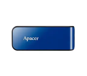 Apacer AH334 64GB modrá / Flash Disk / USB 2.0 / s výsuvným konektorem