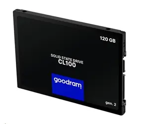 GOODRAM CL100 Gen. 3 120GB / 2.5" / SATA III / 3D-NAND TLC / R: 500MBs / W: 360MBs 