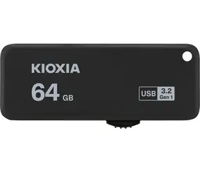 KIOXIA TransMemory U365 64GB černá / Flash Disk / USB 3.2 / R: 150MBs