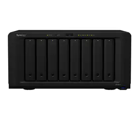 Synology DiskStation DS1821+ / 8x HDD / Ryzen V1500B @2.2GHz / 4GB RAM / 4x USB 3.0 / 4x GLAN / 2x eSATA