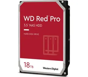 WD Red Pro 18TB / HDD / 3.5" SATA III / 7 200 rpm / 512MB cache / 5y / pro NAS