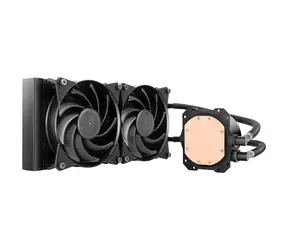 Cooler Master MasterLiquid LITE 240 / 2x 120mm / 2000 RPM / 66.7 CFM / hliník / 4-pin / Intel & AMD