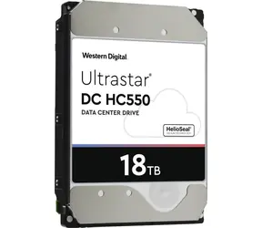 WD Ultrastar DC HC550 18TB (0F38353) / HDD / 3.5" SAS III / 7 200 rpm / 512MB cache / 5y / pro datová centra