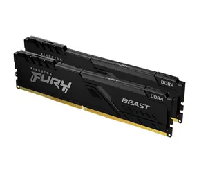 Kingston FURY Beast Black 16GB (2x 8GB) DDR4 3600MHz / CL17 / DIMM / 1.35V / Non-ECC / Un-Registered 