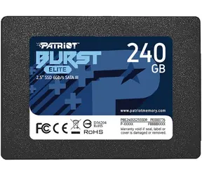 Patriot Burst Elite 240GB / SSD / 2.5" / SATA III / QLC / R: 450MBs /  W: 320MBs / Interní