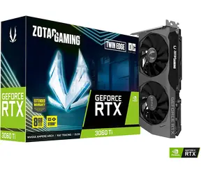 ZOTAC RTX 3060 Ti Twin Edge OC LHR / 1410-1695MHz / 8GB GDDR6 / 256-bit / 1x HDMI+3x DP / 200W (8)