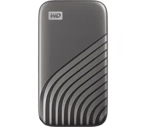 WD My Passport SSD 2TB šedá / Externí SSD / 2.5" / čtení: 1050 MBs / zápis: 1000MBs / USB 3.2 Gen 2x2 / 5y