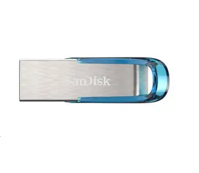 SanDisk Ultra Flair 32 GB modrá / Flash Disk / USB 3.0 / čtení: 150 MBs