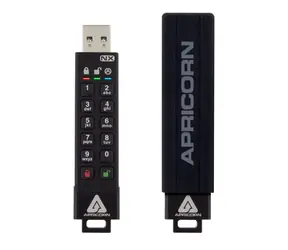 Apricorn Aegis Secure Key 3NX 128GB / Flash Disk / šifrování 256-it AES / USB 3.0 / IP67 / FIPS 140-2 Level 3 