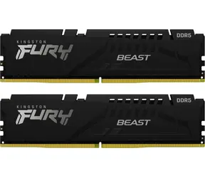 Kingston FURY Beast Black 16GB (2x 8GB) DDR5 5200MHz / CL40 / DIMM